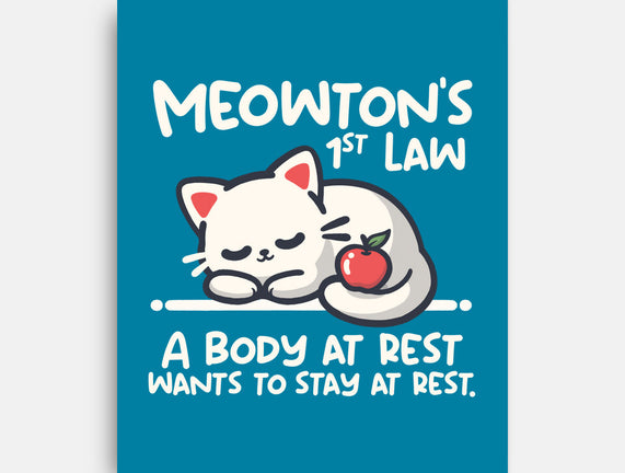 Meowton's First Law
