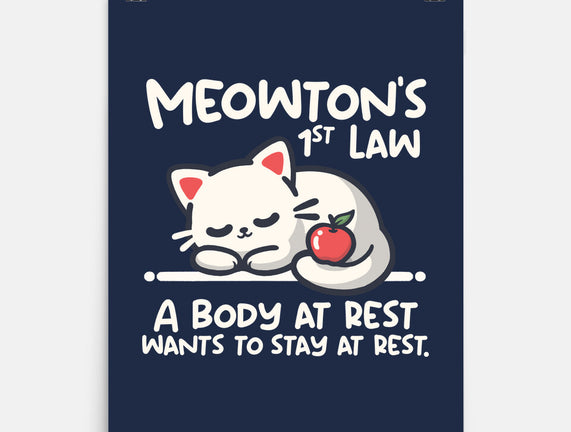 Meowton's First Law
