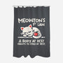 Meowton's First Law-None-Polyester-Shower Curtain-NemiMakeit