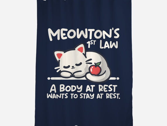 Meowton's First Law