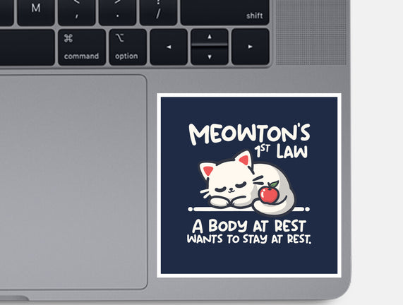 Meowton's First Law