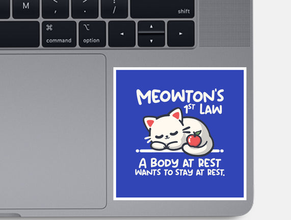 Meowton's First Law