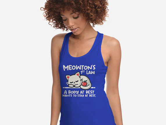 Meowton's First Law