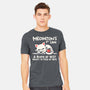 Meowton's First Law-Mens-Heavyweight-Tee-NemiMakeit