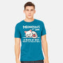 Meowton's First Law-Mens-Heavyweight-Tee-NemiMakeit