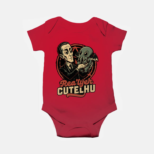 Lovecraft Baby Cthulhu-Baby-Basic-Onesie-Studio Mootant