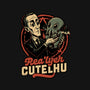 Lovecraft Baby Cthulhu-Womens-V-Neck-Tee-Studio Mootant