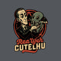 Lovecraft Baby Cthulhu-Womens-V-Neck-Tee-Studio Mootant