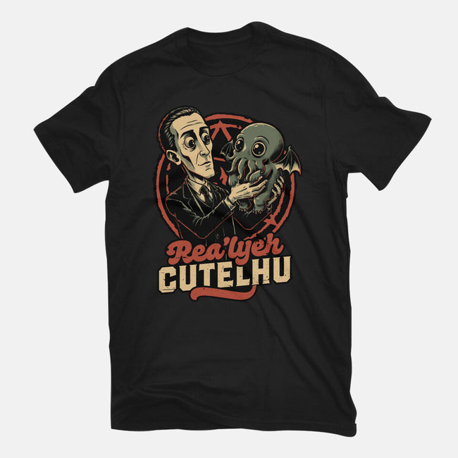 Lovecraft Baby Cthulhu-Mens-Basic-Tee-Studio Mootant