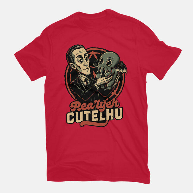 Lovecraft Baby Cthulhu-Mens-Basic-Tee-Studio Mootant