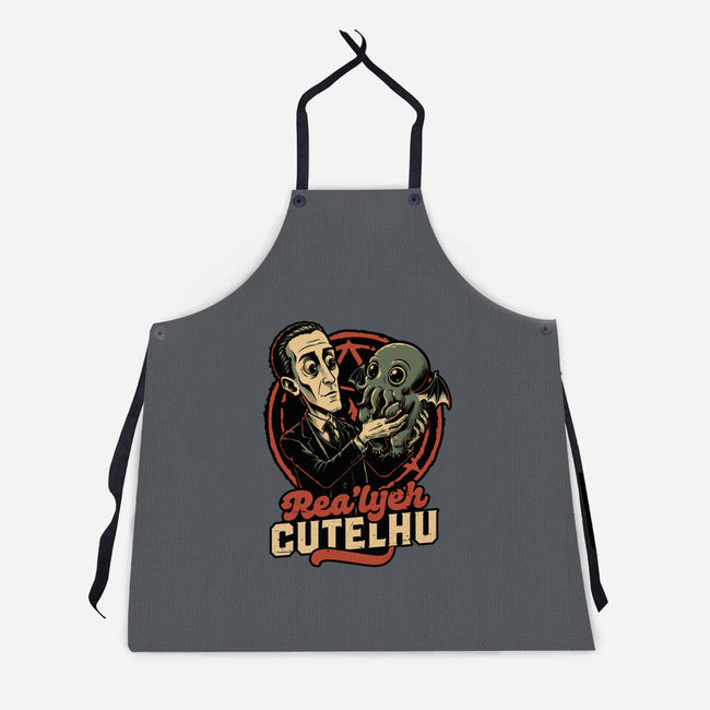 Lovecraft Baby Cthulhu-Unisex-Kitchen-Apron-Studio Mootant