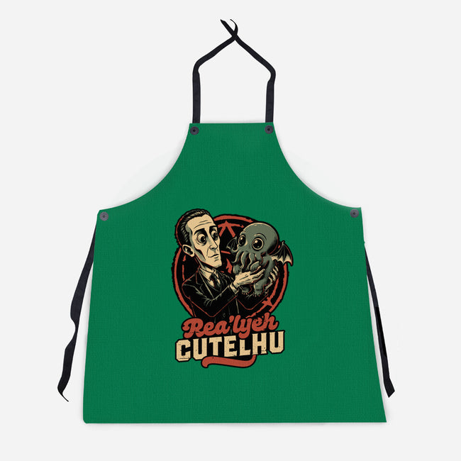 Lovecraft Baby Cthulhu-Unisex-Kitchen-Apron-Studio Mootant