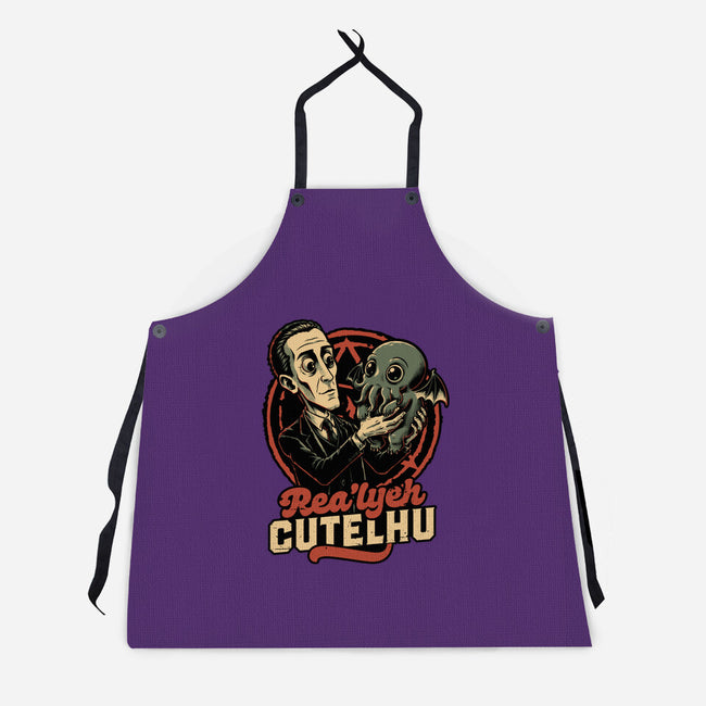 Lovecraft Baby Cthulhu-Unisex-Kitchen-Apron-Studio Mootant
