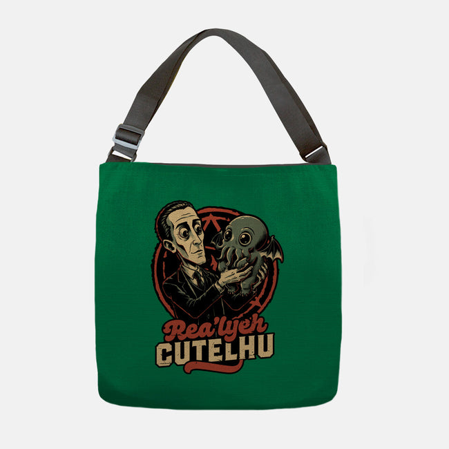 Lovecraft Baby Cthulhu-None-Adjustable Tote-Bag-Studio Mootant