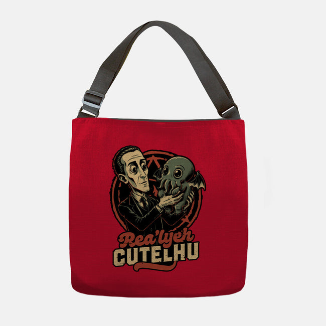 Lovecraft Baby Cthulhu-None-Adjustable Tote-Bag-Studio Mootant