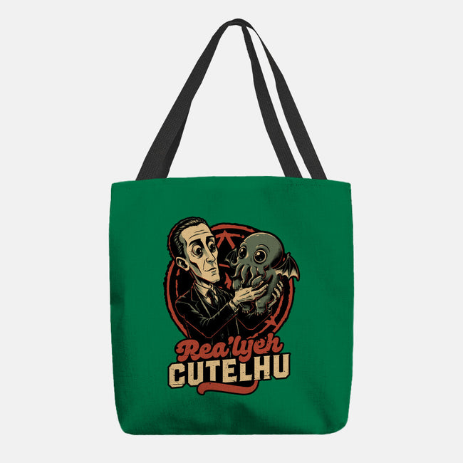 Lovecraft Baby Cthulhu-None-Basic Tote-Bag-Studio Mootant