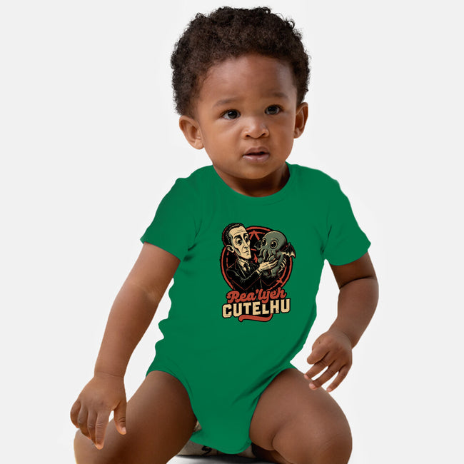 Lovecraft Baby Cthulhu-Baby-Basic-Onesie-Studio Mootant