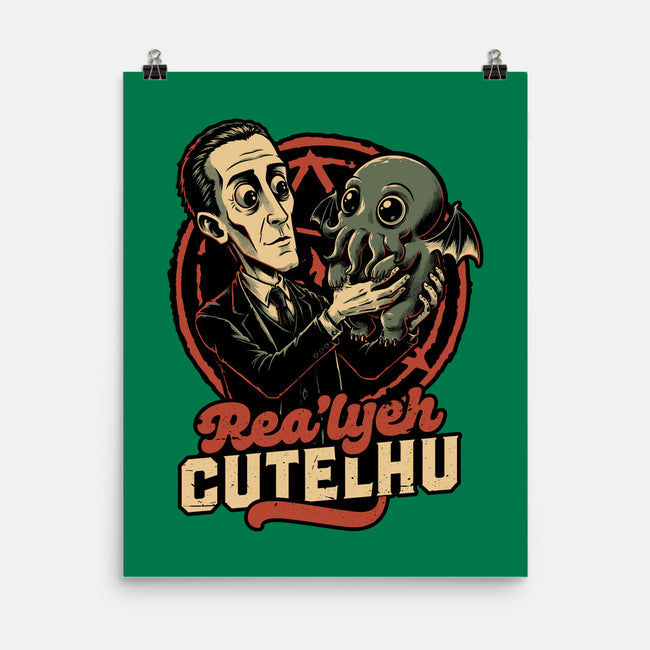 Lovecraft Baby Cthulhu-None-Matte-Poster-Studio Mootant