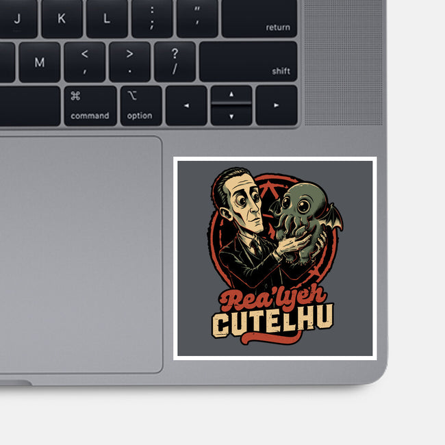Lovecraft Baby Cthulhu-None-Glossy-Sticker-Studio Mootant