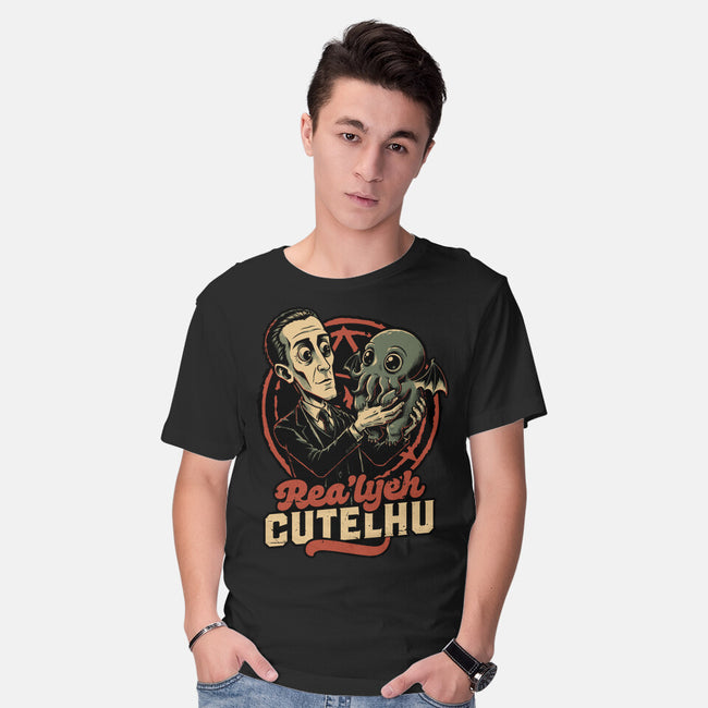 Lovecraft Baby Cthulhu-Mens-Basic-Tee-Studio Mootant