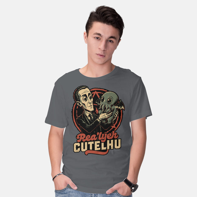 Lovecraft Baby Cthulhu-Mens-Basic-Tee-Studio Mootant