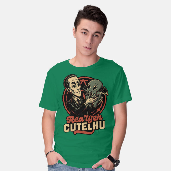 Lovecraft Baby Cthulhu-Mens-Basic-Tee-Studio Mootant
