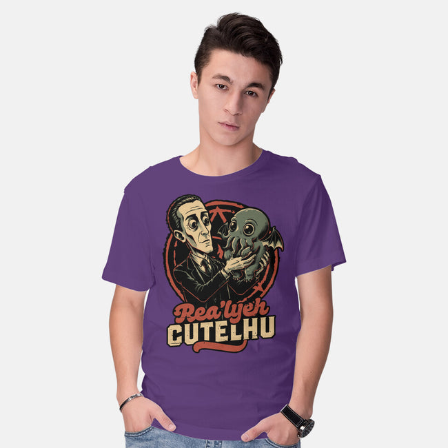 Lovecraft Baby Cthulhu-Mens-Basic-Tee-Studio Mootant