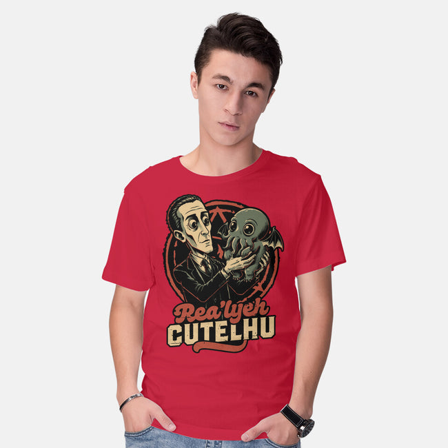 Lovecraft Baby Cthulhu-Mens-Basic-Tee-Studio Mootant
