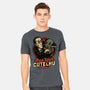 Lovecraft Baby Cthulhu-Mens-Heavyweight-Tee-Studio Mootant