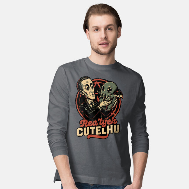 Lovecraft Baby Cthulhu-Mens-Long Sleeved-Tee-Studio Mootant
