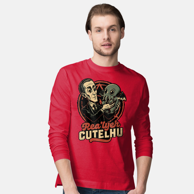 Lovecraft Baby Cthulhu-Mens-Long Sleeved-Tee-Studio Mootant
