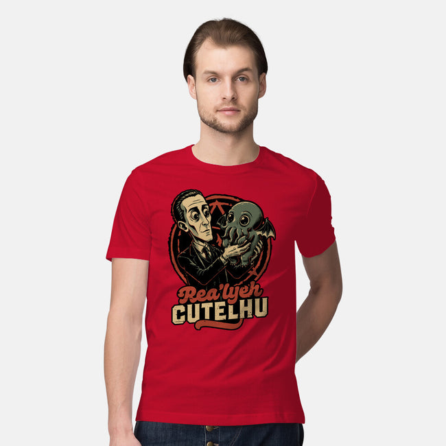 Lovecraft Baby Cthulhu-Mens-Premium-Tee-Studio Mootant