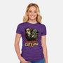 Lovecraft Baby Cthulhu-Womens-Fitted-Tee-Studio Mootant
