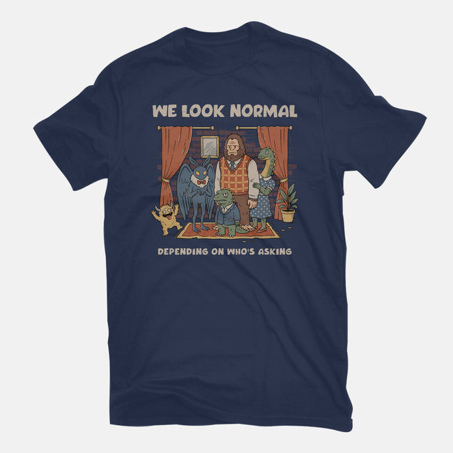 We Look Normal-Mens-Basic-Tee-GODZILLARGE