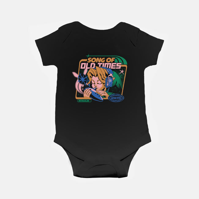 Song Of Old Times-Baby-Basic-Onesie-ilustrata