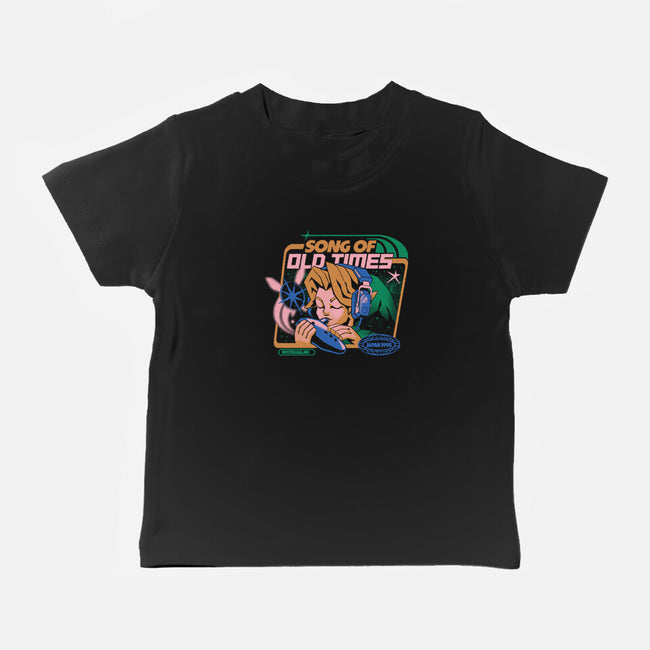Song Of Old Times-Baby-Basic-Tee-ilustrata