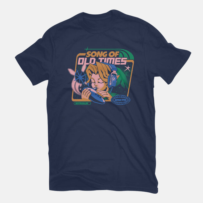 Song Of Old Times-Mens-Basic-Tee-ilustrata