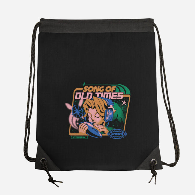 Song Of Old Times-None-Drawstring-Bag-ilustrata