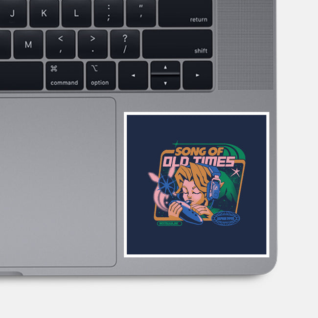 Song Of Old Times-None-Glossy-Sticker-ilustrata