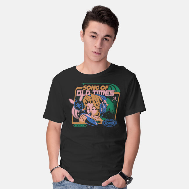Song Of Old Times-Mens-Basic-Tee-ilustrata