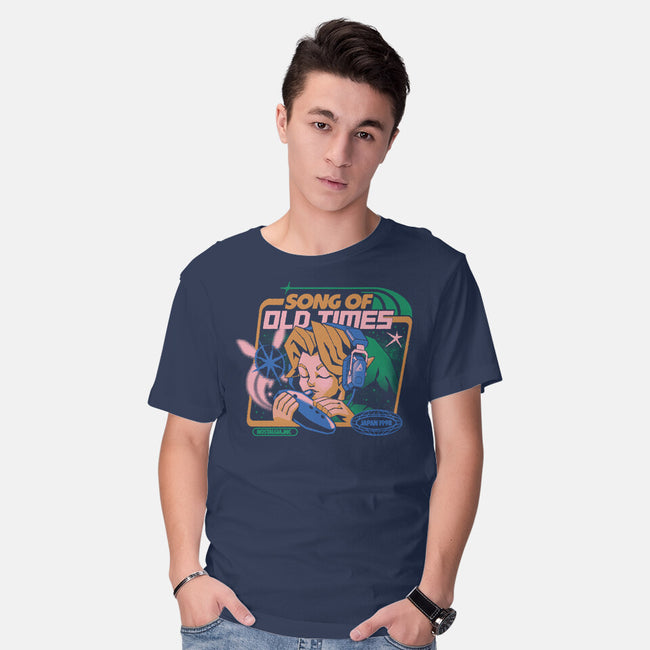 Song Of Old Times-Mens-Basic-Tee-ilustrata