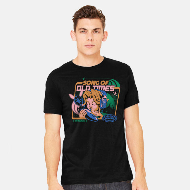 Song Of Old Times-Mens-Heavyweight-Tee-ilustrata