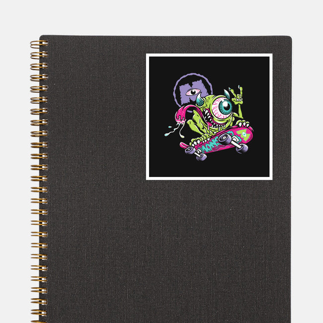 Monster Skate-None-Glossy-Sticker-Nemons