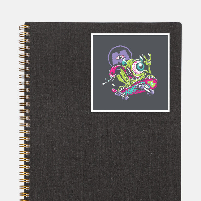 Monster Skate-None-Glossy-Sticker-Nemons
