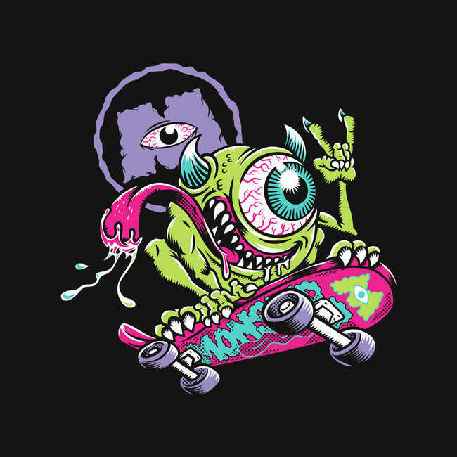 Monster Skate-Mens-Basic-Tee-Nemons