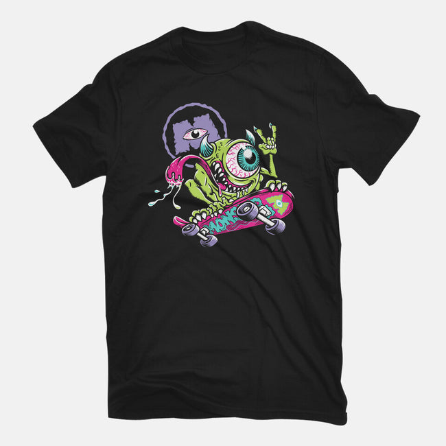 Monster Skate-Mens-Heavyweight-Tee-Nemons