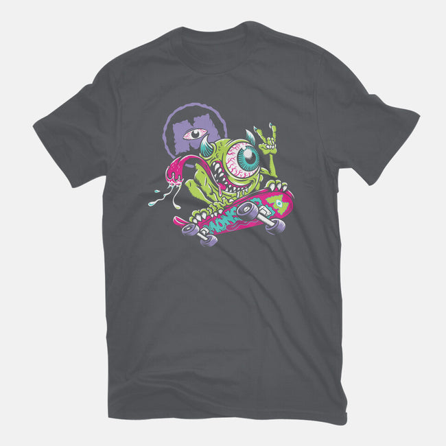 Monster Skate-Mens-Heavyweight-Tee-Nemons