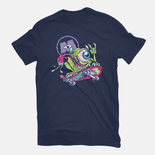Monster Skate-Mens-Heavyweight-Tee-Nemons
