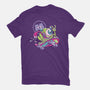 Monster Skate-Womens-Basic-Tee-Nemons