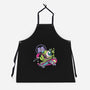 Monster Skate-Unisex-Kitchen-Apron-Nemons
